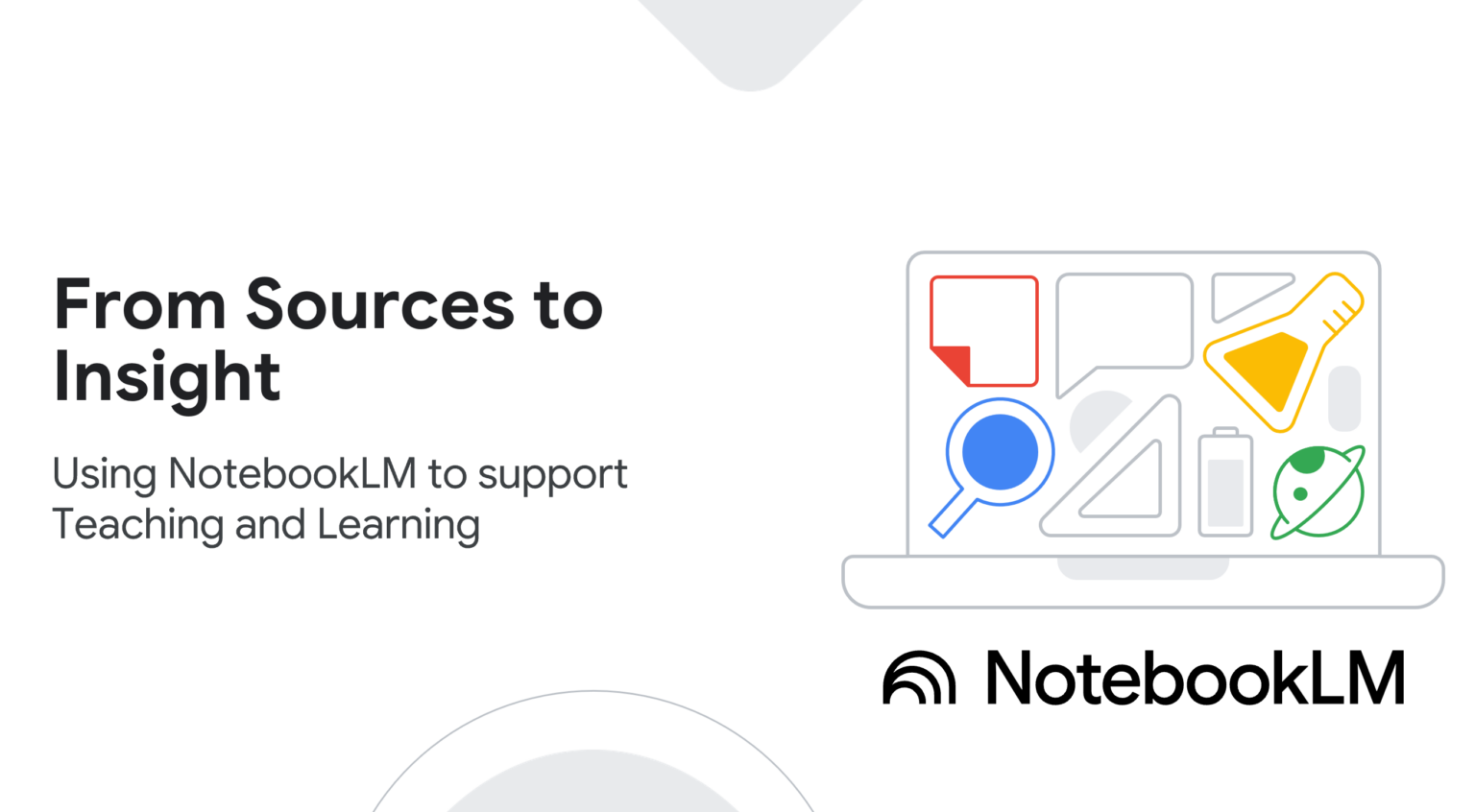 NotebookLM title slide